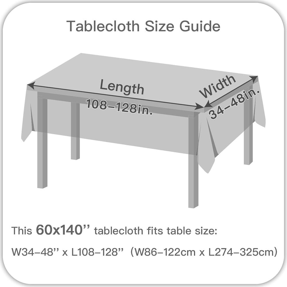 Checkered Tablecloth Stain Resistant Waterproof Wrinkle Resistant Spillproof ...