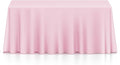 Lann's Linens - 10 Premium 90" x 156" Tablecloths for Wedding/Banquet/Restaurant - Rectangular Polyester Fabric Table Cloths - Pink (10 Pack)