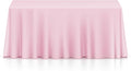 Lann's Linens - 10 Premium 90" x 132" Tablecloths for Wedding/Banquet/Restaurant - Rectangular Polyester Fabric Table Cloths - Pink (10 Pack)