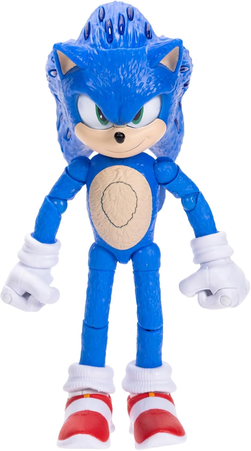 sonic 3 movie - 5" figures multi-pack, side view