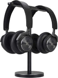 Dual Aluminum Headphones Stand Holder, Showcase Multi Headphones with Solid Heavy Base, Compatible with Gaming Headsets and Wireless Headphone Black