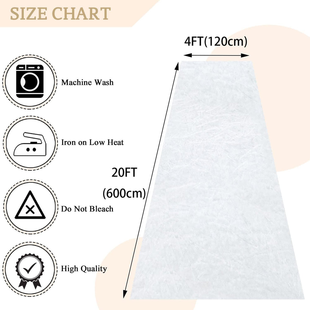 White Wedding Aisle Runner Outdoor Velvet Aisle Runner for Wedding Ceremony 4...