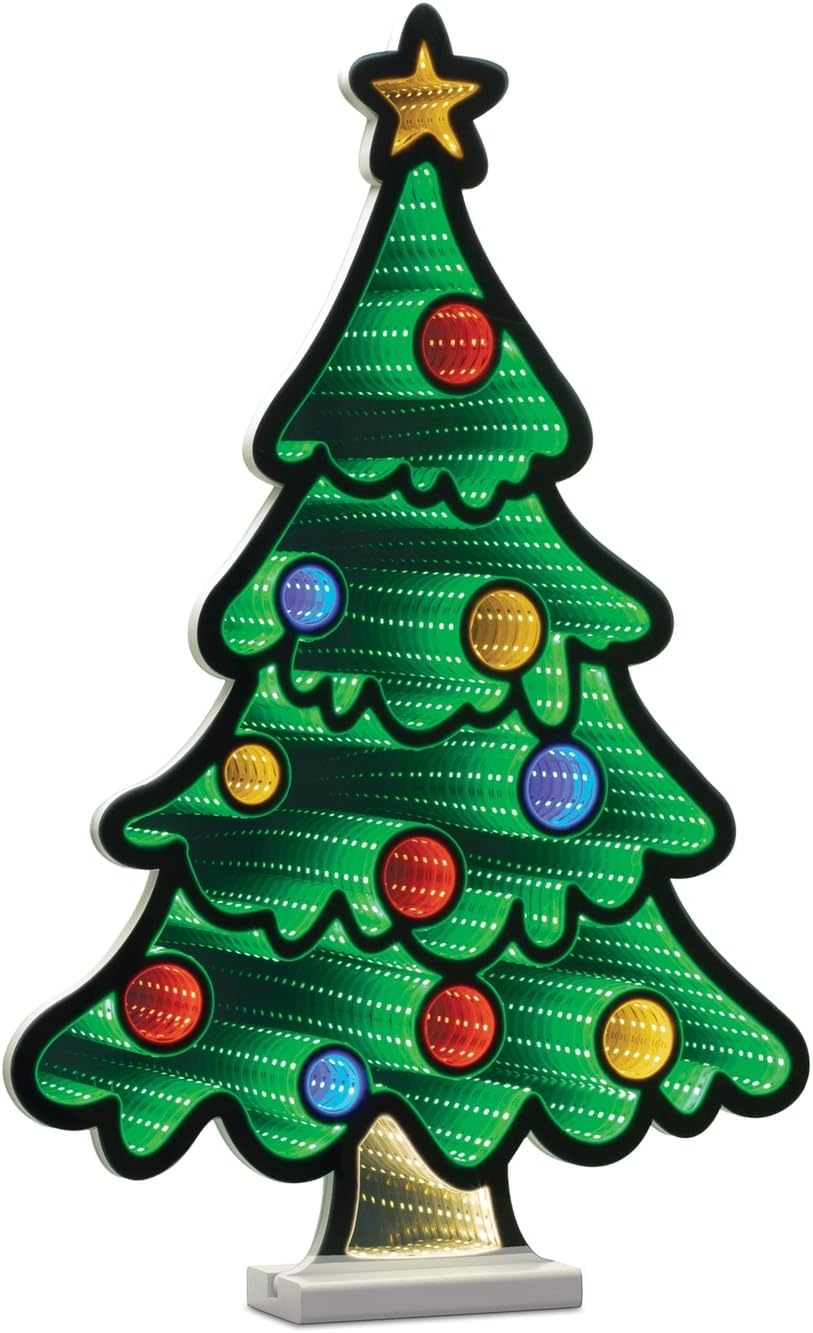 Melrose International Christmas Tree Ekkolight 23.5" H Acrylic UL Plug