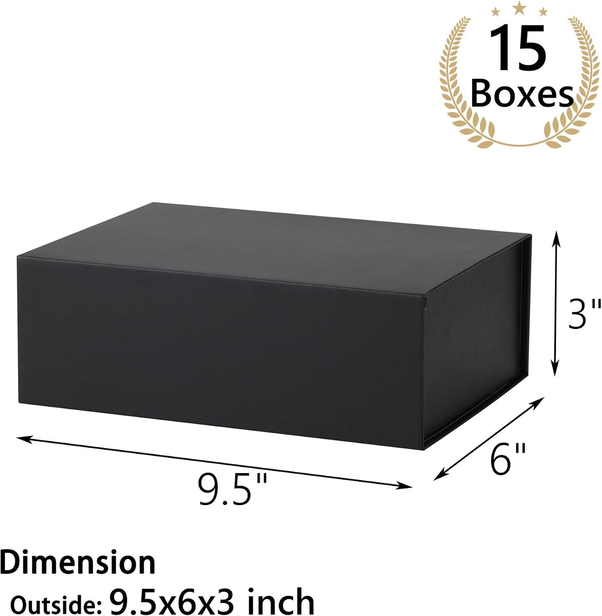 magnetic gift box with lid 9.5x6x3,black gift boxes shown in use