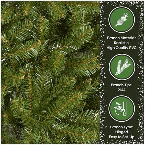 National Tree Company 7ft Unlit Dunhill Fir Full Artificial Christmas Tree