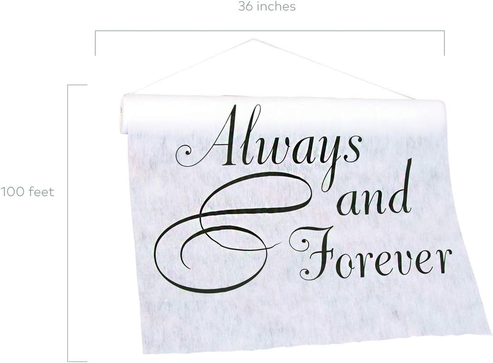 Fun Express Aisle Runner for Wedding Ceremony Outside