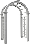 Nantucket Deluxe 60"W x 94"H Vinyl Arbor