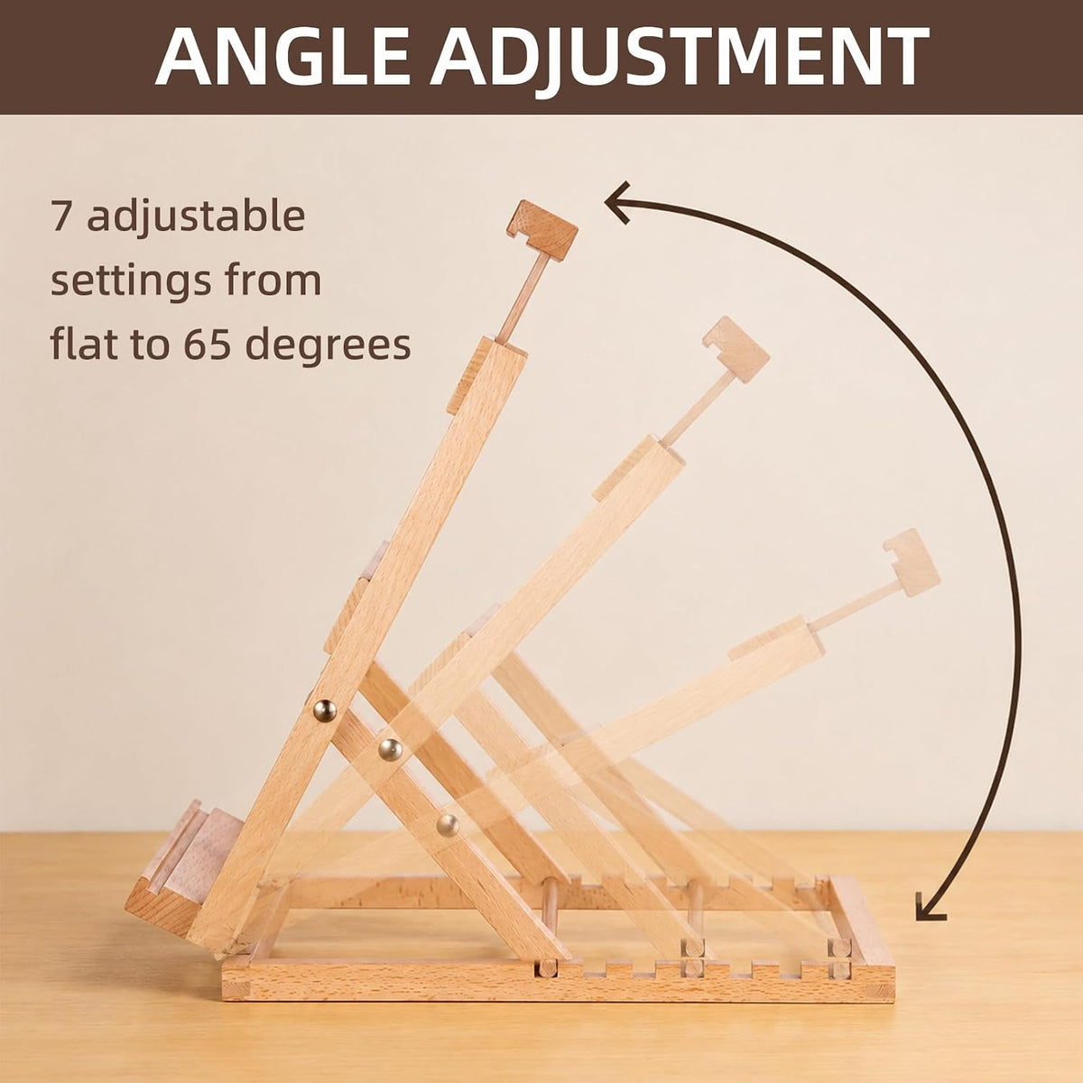 falling in art heavy-duty h-frame tabletop easel for, close-up detail