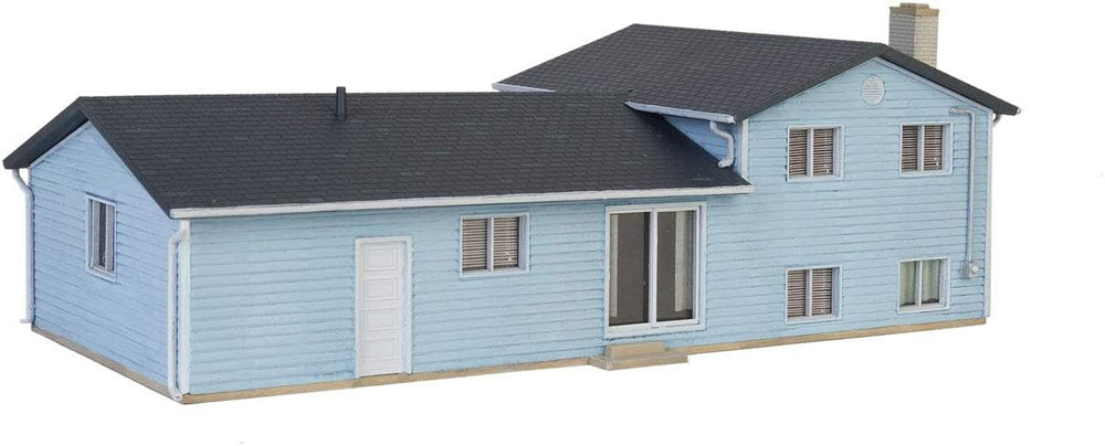 Walthers Cornerstone Split-Level House 933-3794 HO Scale Model Railroad - Str...
