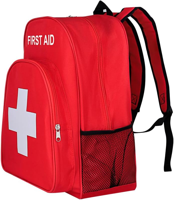 First Aid Bags Empty First Aid Backpack Empty Medical Storage Bag for First A...