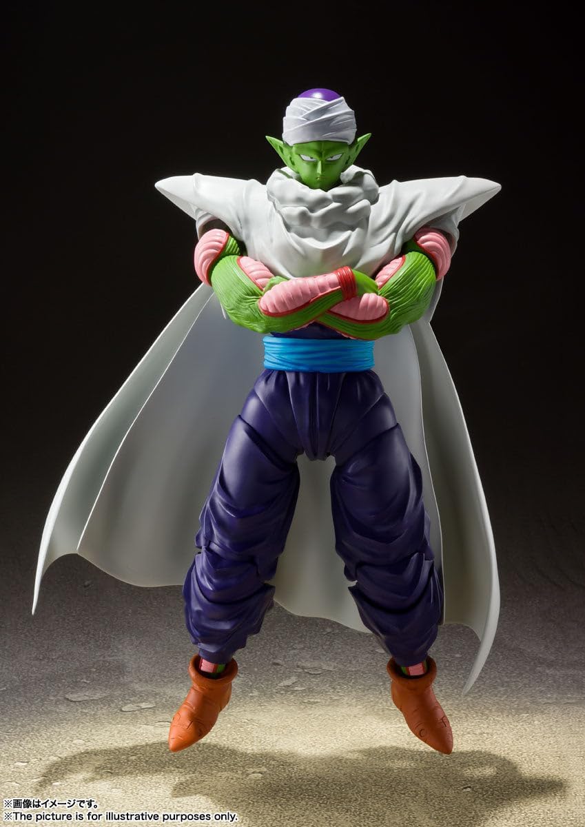 tamashii nations - dragon ball z - piccolo shown in use