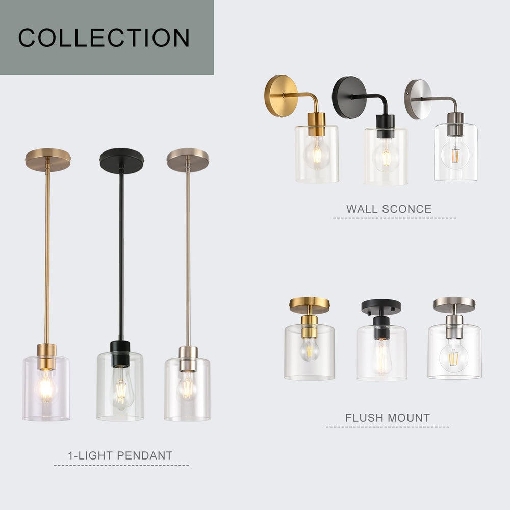 3 Pack Black Pendant Lights Kitchen Island, Modern Industrial Matte Black Han...