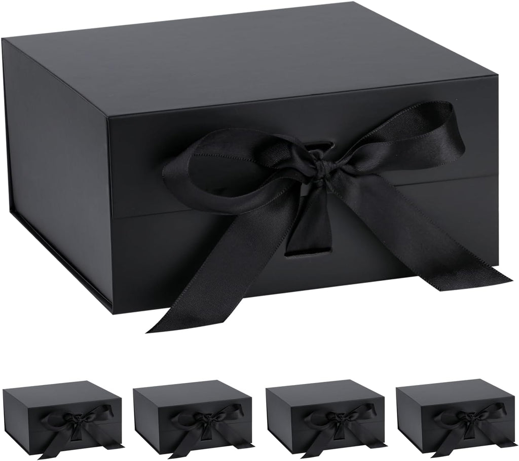 oemvalaty black gift box,8x8x4 inches gift boxes with shown in use