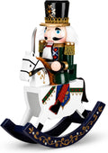 SiliFine Christmas Nutcracker Wooden Nutcracker Figures, Soldier Style
