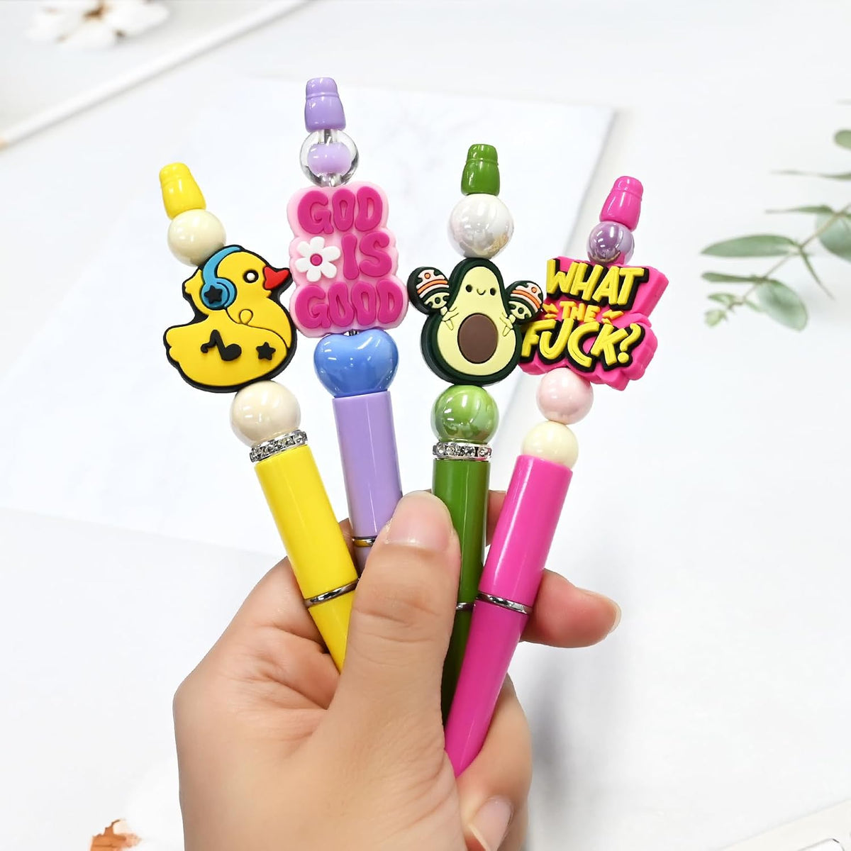 silicone focal beads bulk focal beads for keychain showing dimensions
