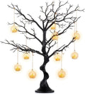 Sziqiqi Black Artificial Tree for Table Centerpiece, Faux Tree for Wedding
