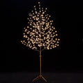 TYBEEU 6ft Lighted Cherry Blossom Tree with 240 Warm White LED