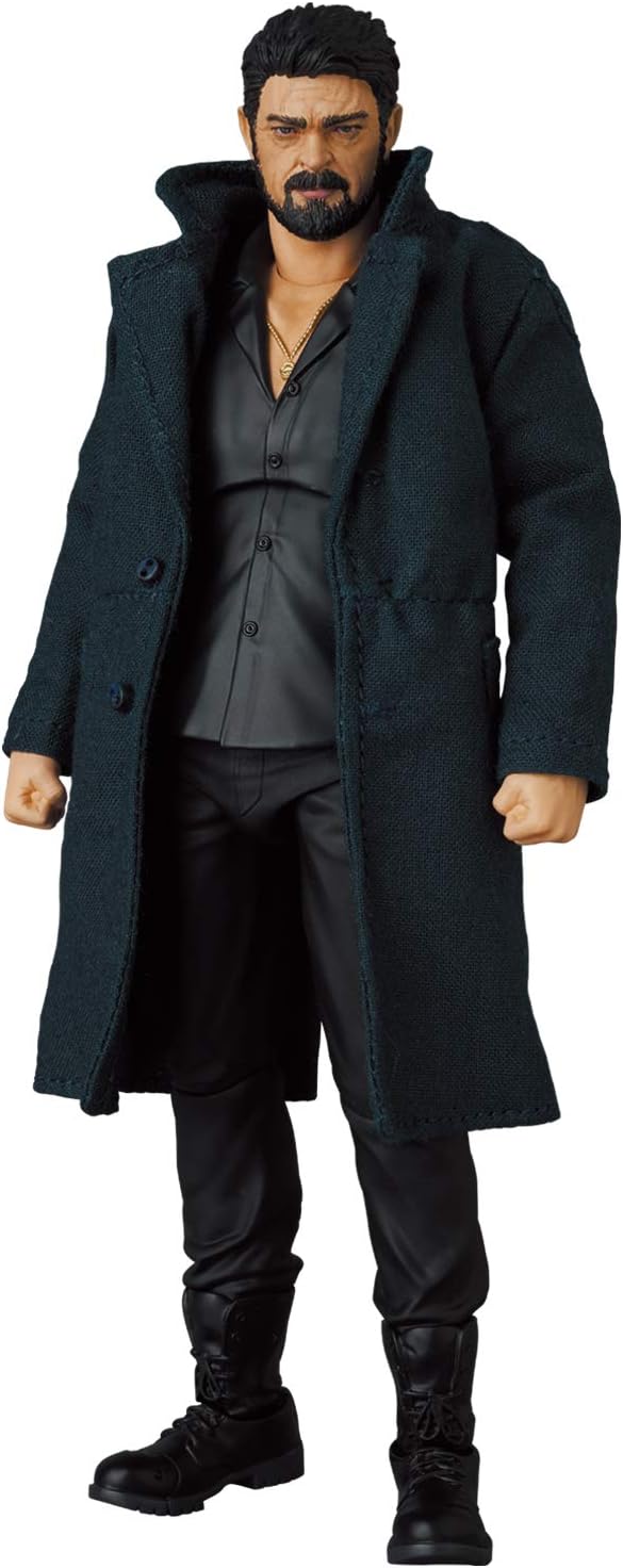 mafex no.154 the boys william billy butcher, height, front angle view