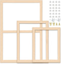 Falling in Art DIY Canvas Stretcher Bars, 5 Size Canvas Framing Kit