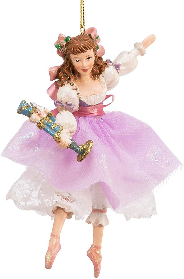 Kurt S. Adler, Inc. YAMC7654C Kurt Adler 6" Resin Nutcracker Suite Clara Ornament