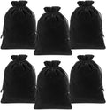 100pcs Velvet Drawstring Bags Gift Bags for Wedding Party Favor 7"x9"