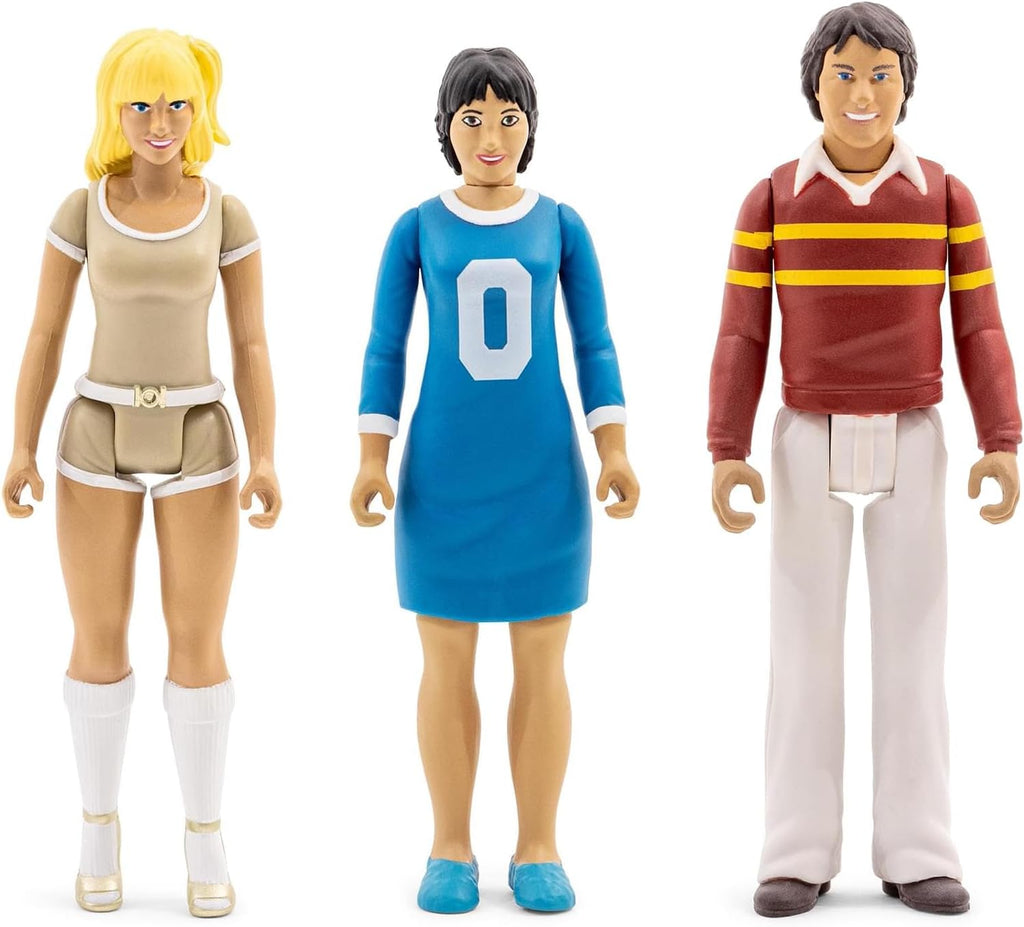 Three's Company 3.75-Inch Retro Action Figures | Set of 3