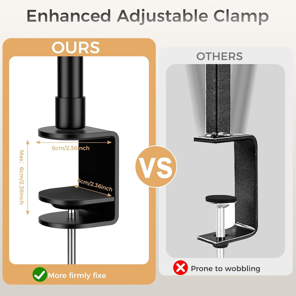 EMART Over Table Rod Stand,Adjustable Table Arch Stand with C-Clamps