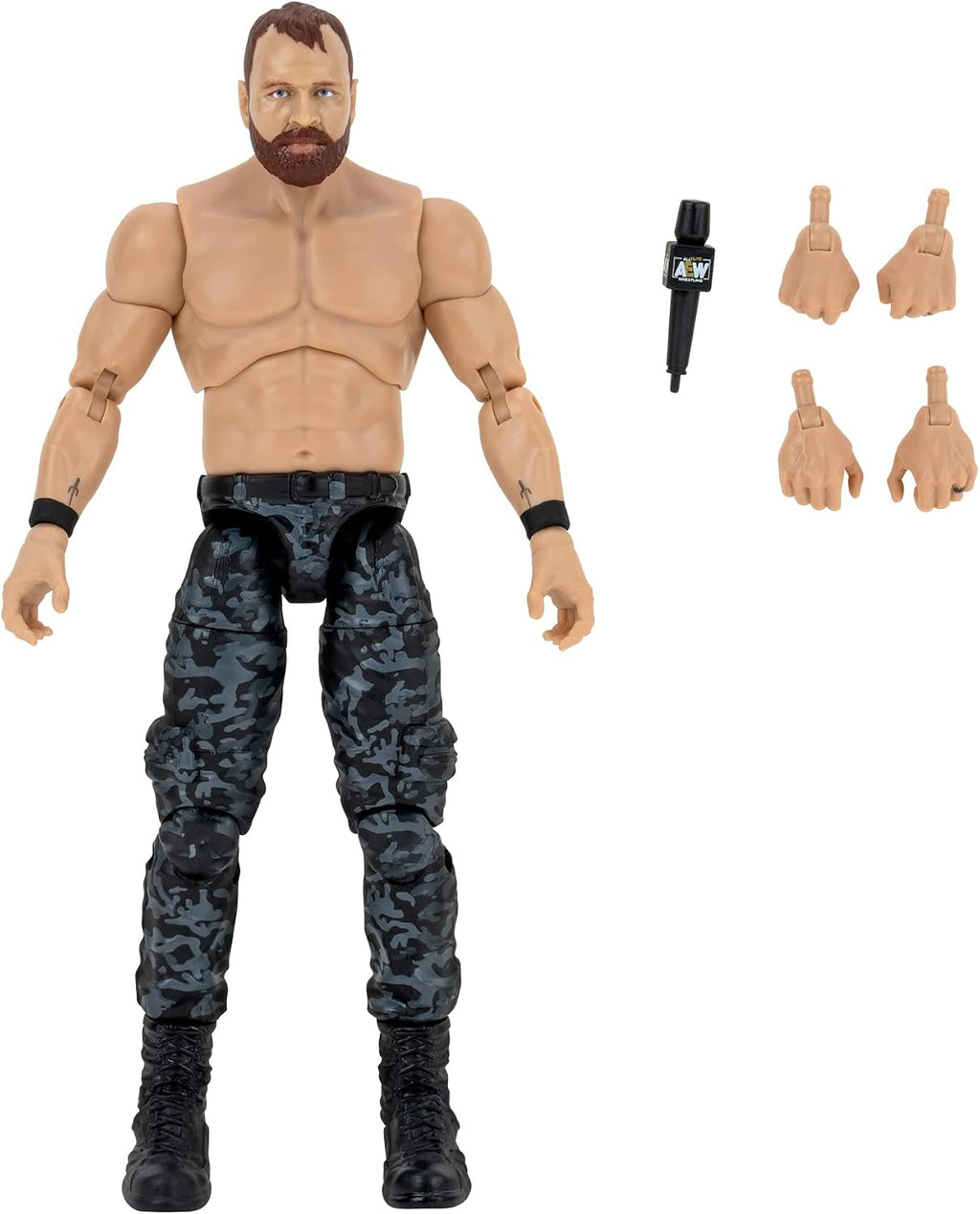 all elite wrestling unrivaled jon moxley and bryan, side view