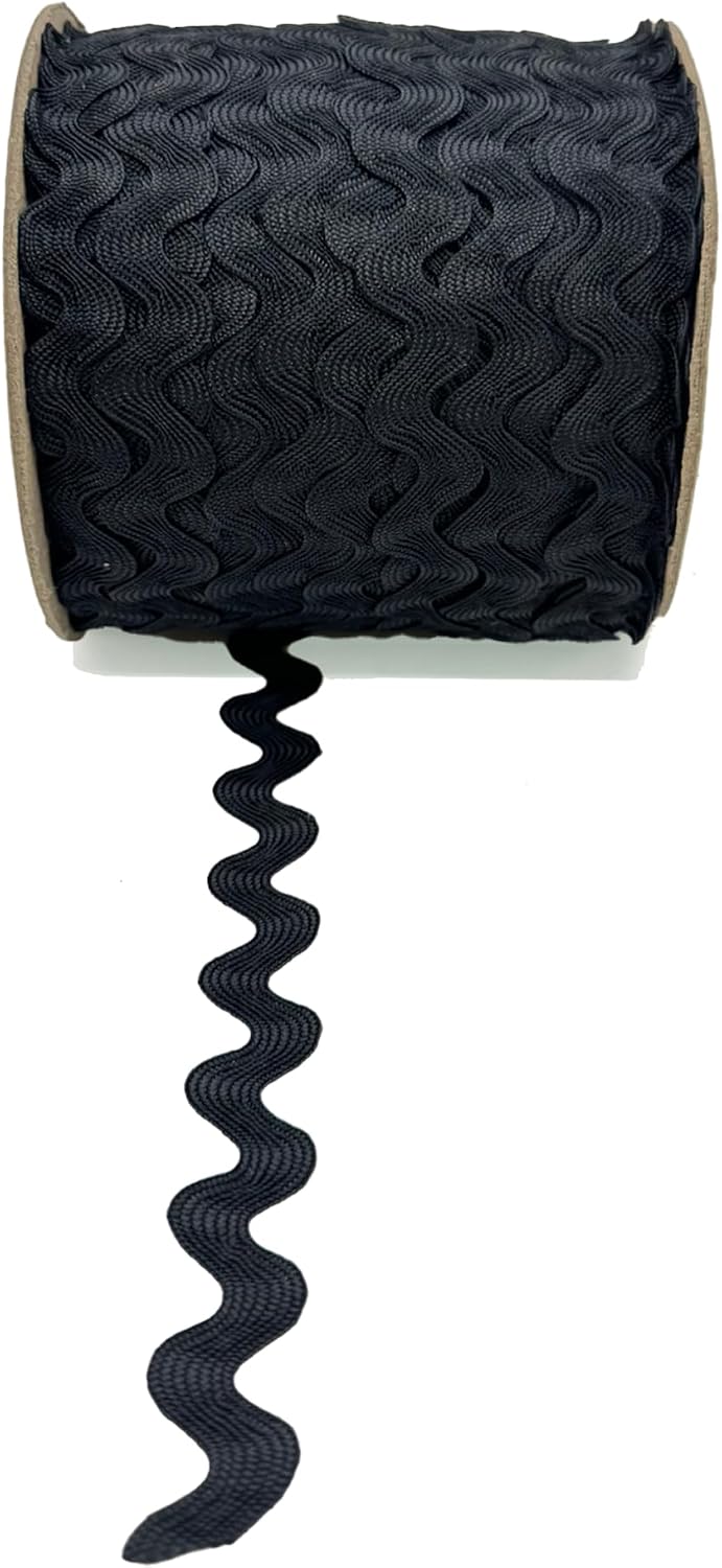 5/8" RIC Rac (Black, 30 Yards)