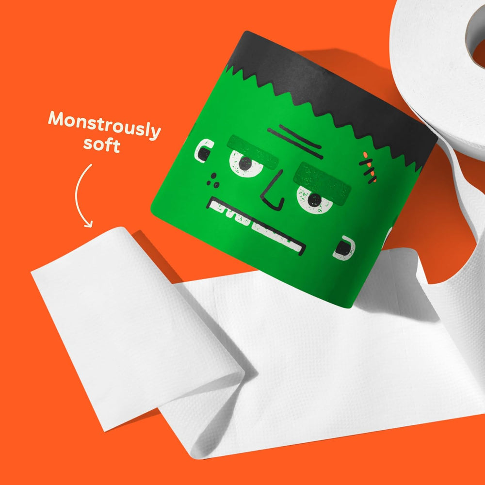 Who Gives A Crap – Limited Edition Spooky Toilet Roll, 100% Bamboo Toilet Pap...