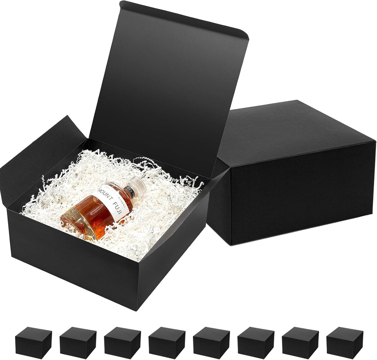 Mefleet 12x12x5 Large Gift Boxes with Lids 10 Pack Bridesmaid Proposal Box