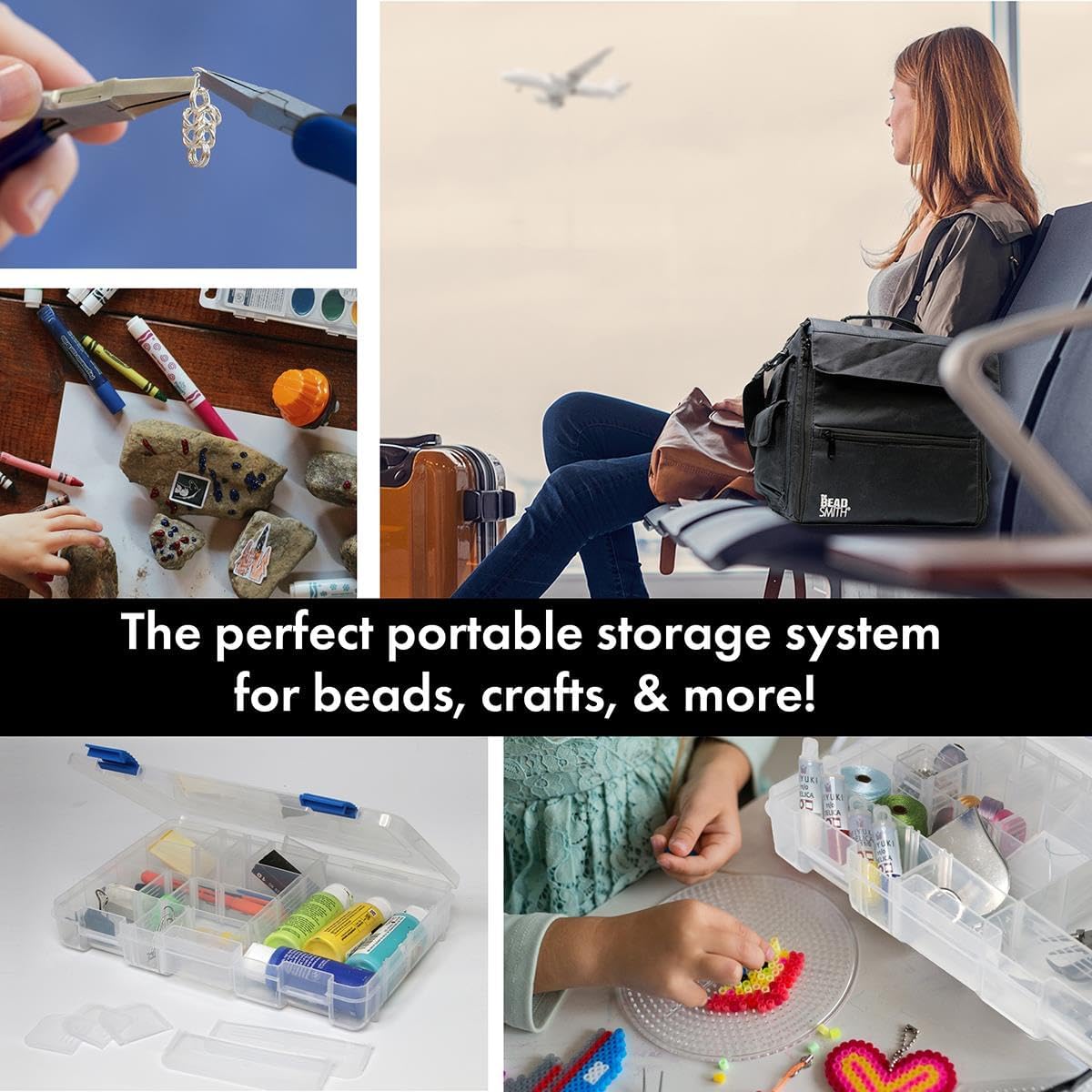 the beadsmith keeper traveler - 13" x 7.5", package contents