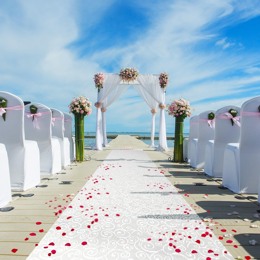 Aisle Runner, White, 3x100 Feet