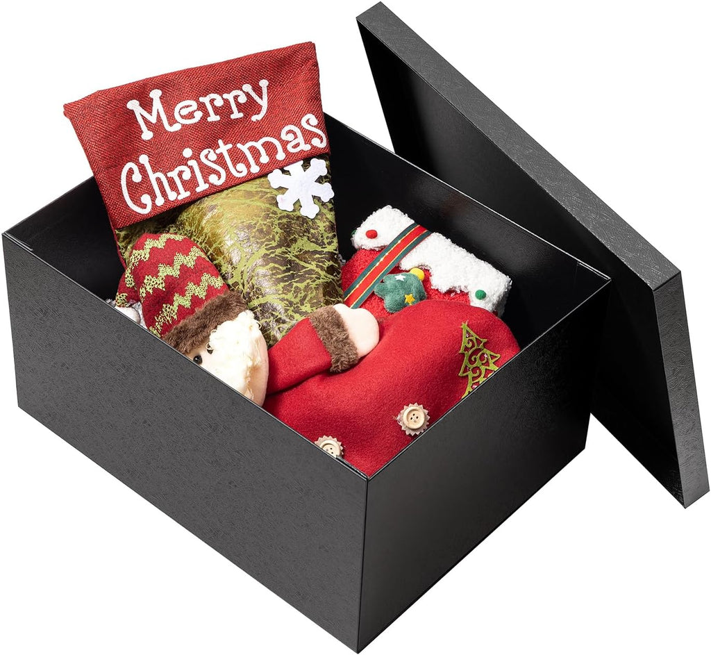 mefleet 3 pack large gift box with lid showing dimensions