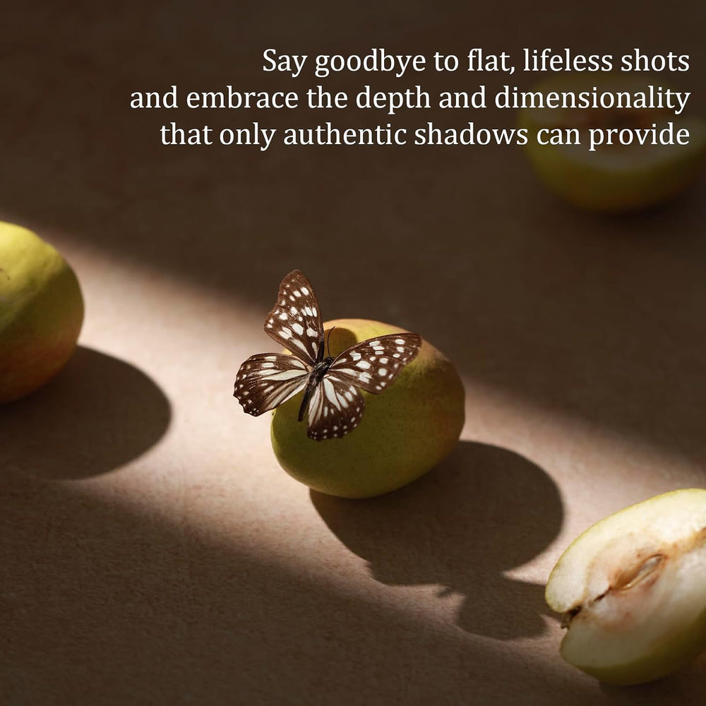 Photography Backdrops with Shadow Boards, 23x35in, 10 Pcs Background Paper