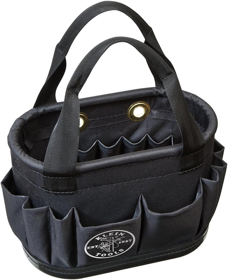 Klein Tools 5144BHB14OS Hard-Body Bucket, 29 Pockets