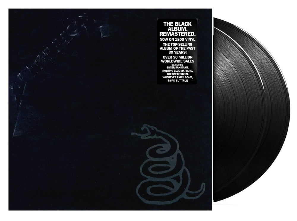 The Black Album 1991 Remastered Double-Album by Metallica