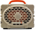 Turtlebox Original Gen 3: Portable Outdoor Bluetooth Speaker – Ultra-Loud (120dB), Waterproof (IP67), Rugged, Impact-Resistant, 3-Day Battery | Party Mode: Unlimited Pairing Stereo, Tan/Blaze Orange