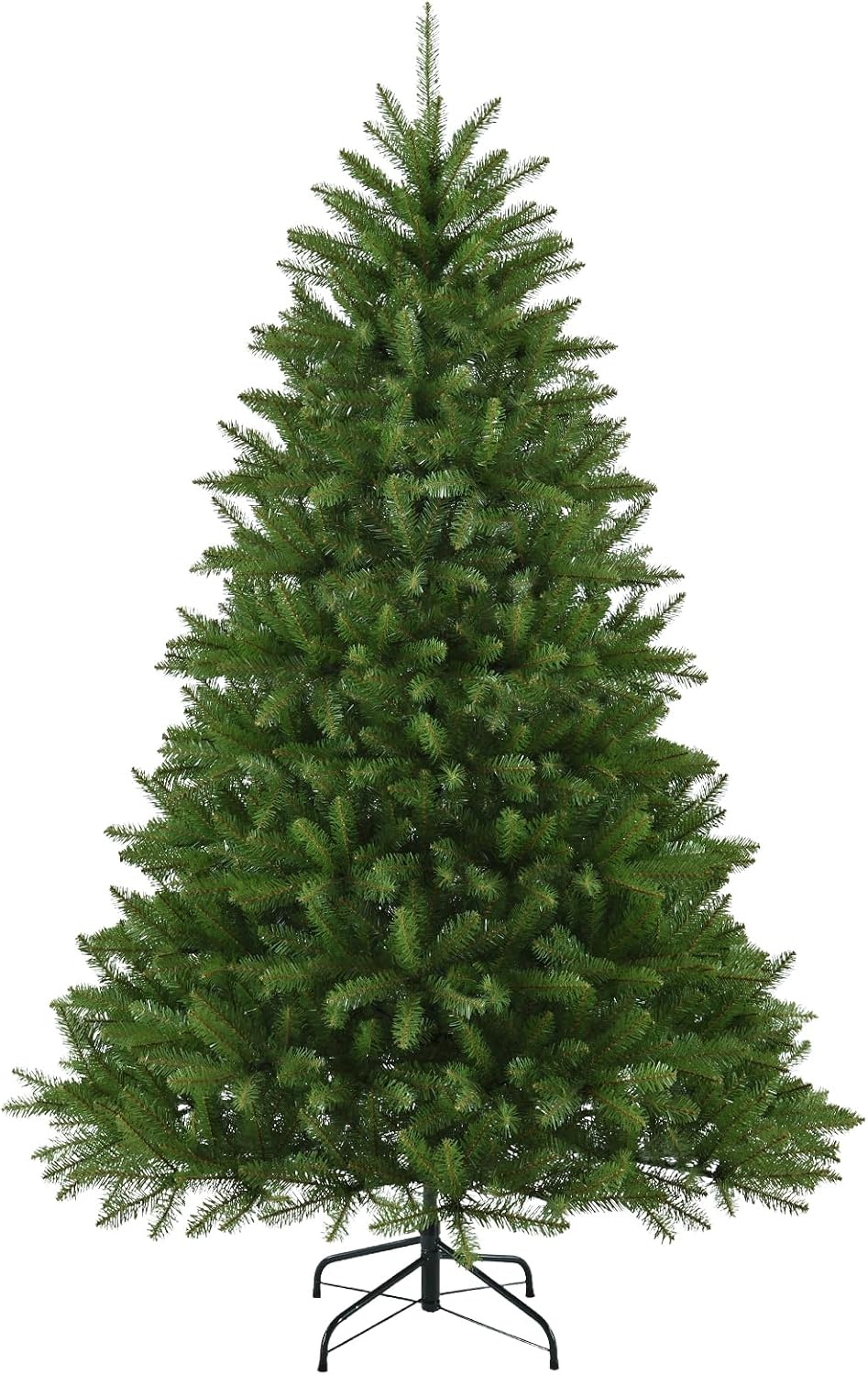 6.5ft Unlit Christmas Tree 1470 PVC Tips for Holiday Party Decor
