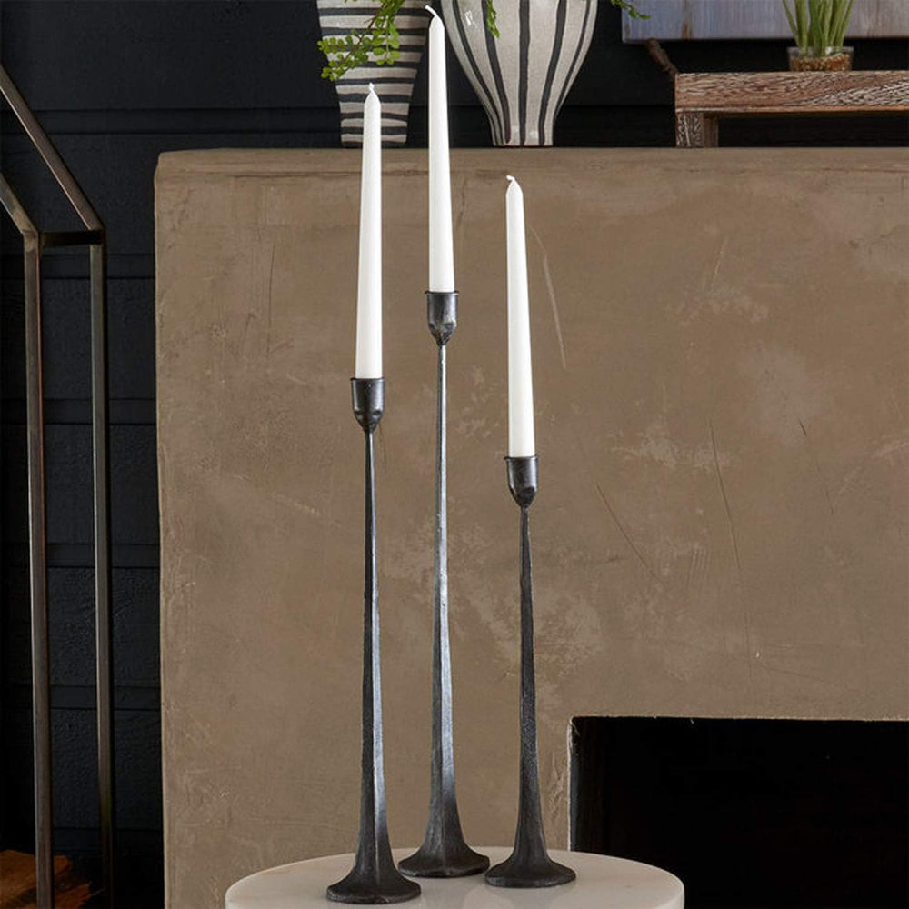 Iron Taper Candle Holder - Decorative Candle Stand - Candlestick Holder for W...