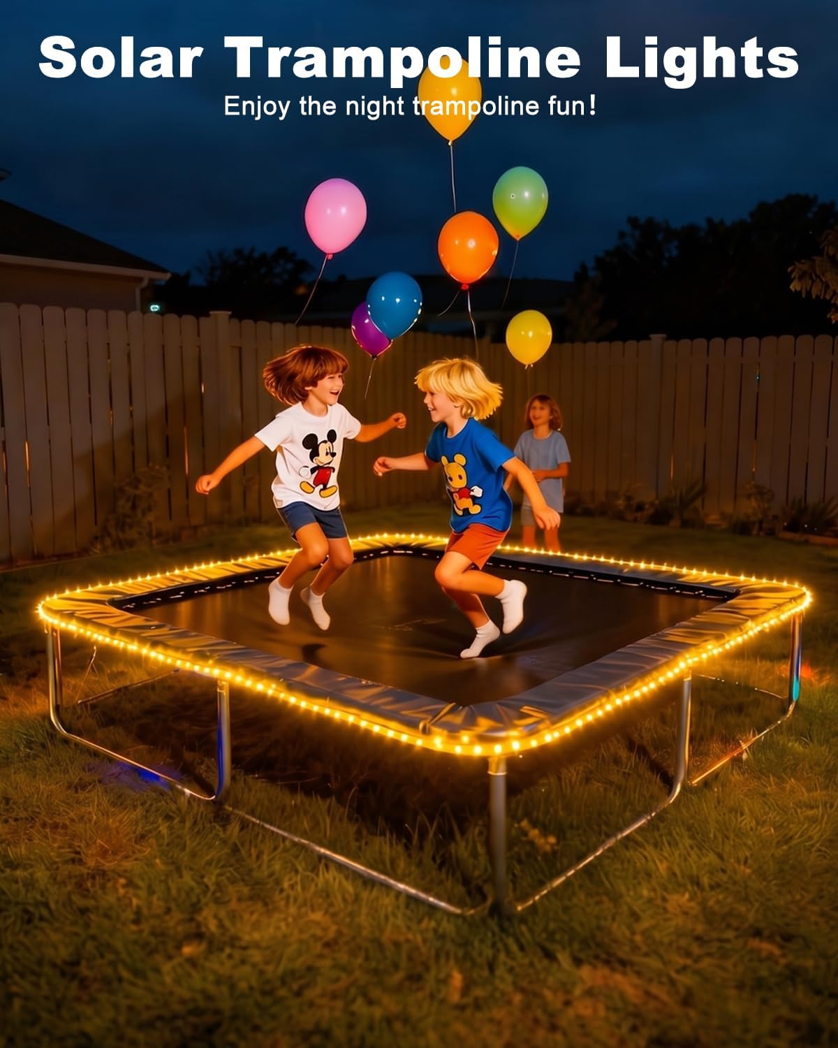btfarm solar rope lights, 120led 46ft string lights, package contents
