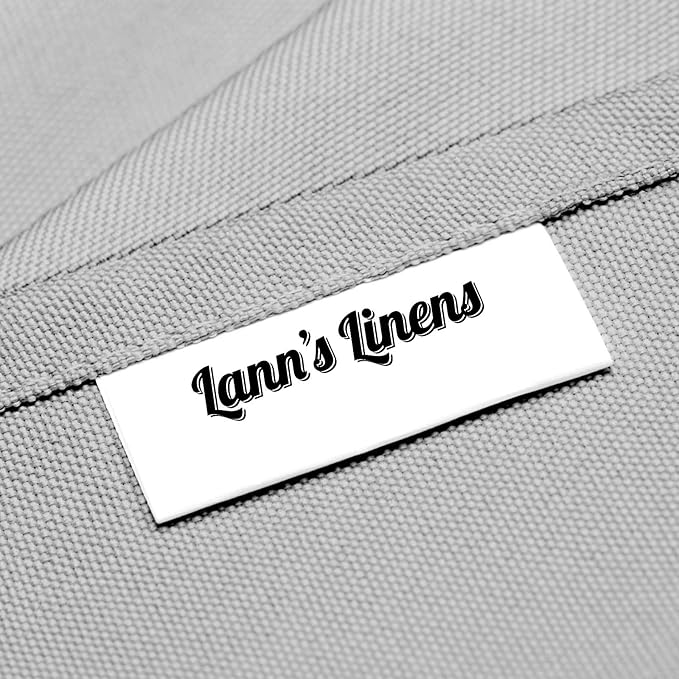 Lann's Linens - 10 Premium 70" x 120" Tablecloths for Wedding/Banquet/Restaurant - Rectangular Polyester Fabric Table Cloth - Silver (10 Pack)