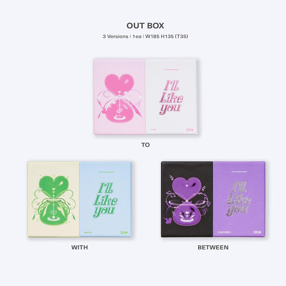 ILLIT 2nd Mini Album [I'LL LIKE YOU] Photobook TO Version