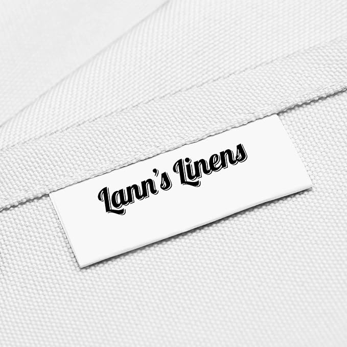 Lann's Linens - 10 Premium 60" x 126" Tablecloths for Wedding/Banquet/Restaurant - Rectangular Polyester Fabric Table Cloths - White (10 Pack)