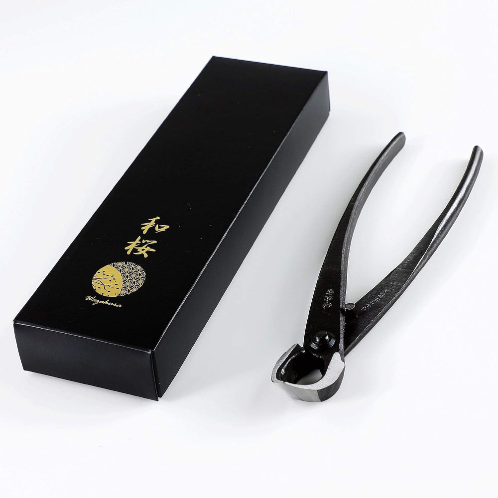 Wazakura 4PCS Bonsai Tool Kit, Traditional Scissors and Concave Cutter