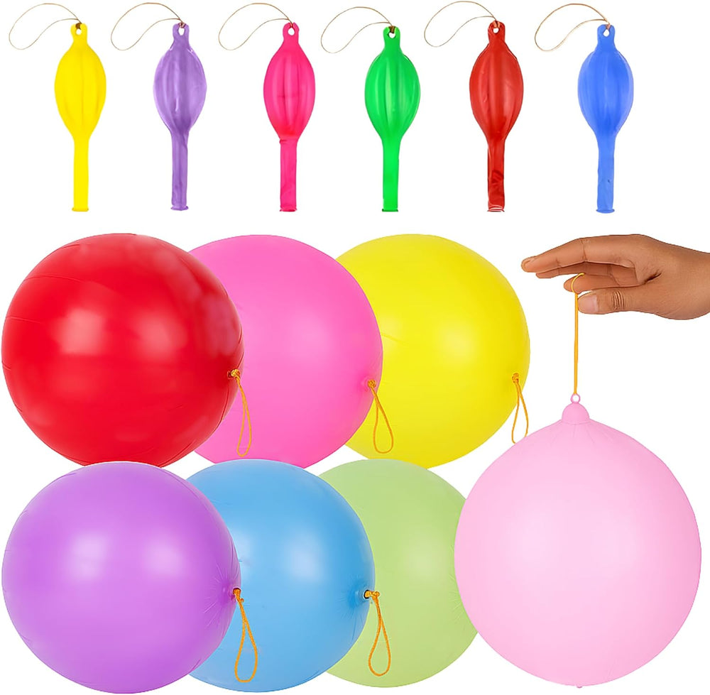Giraffe 150 Pack 18'' Large Latex Neon Rubber Punch Balloons for Parties