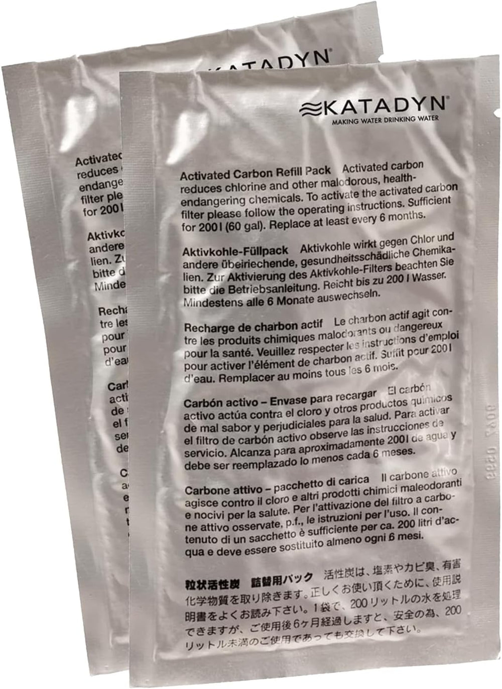 Katadyn Carbon Cartridge with Bottle Adapter for Combi Filter