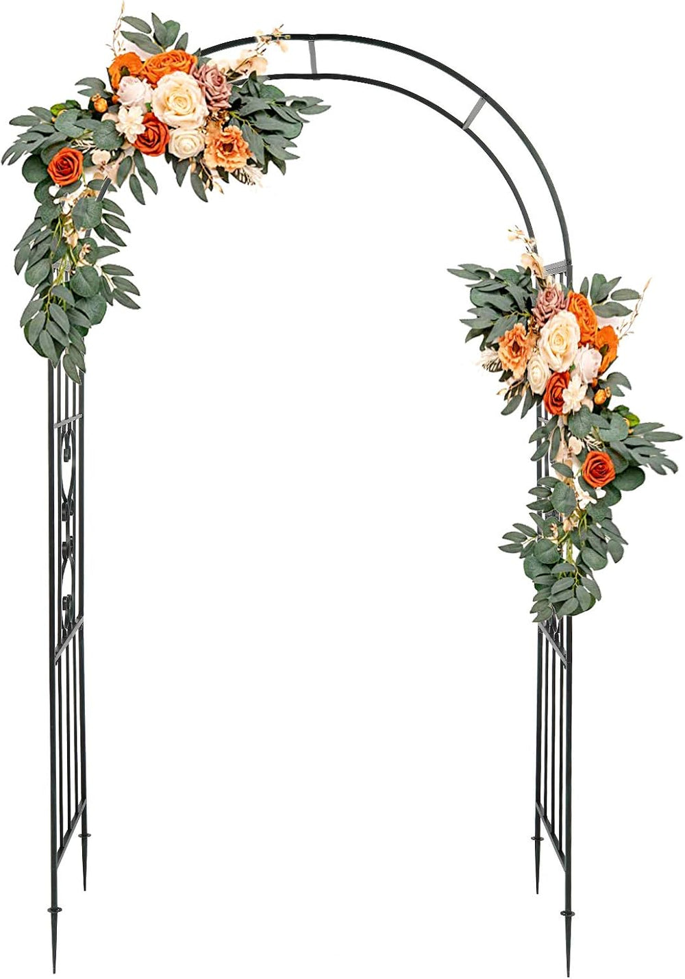 VINGLI Garden Arbor, Arch Walkway for Wedding Ceremony Party, Christmas Garde...