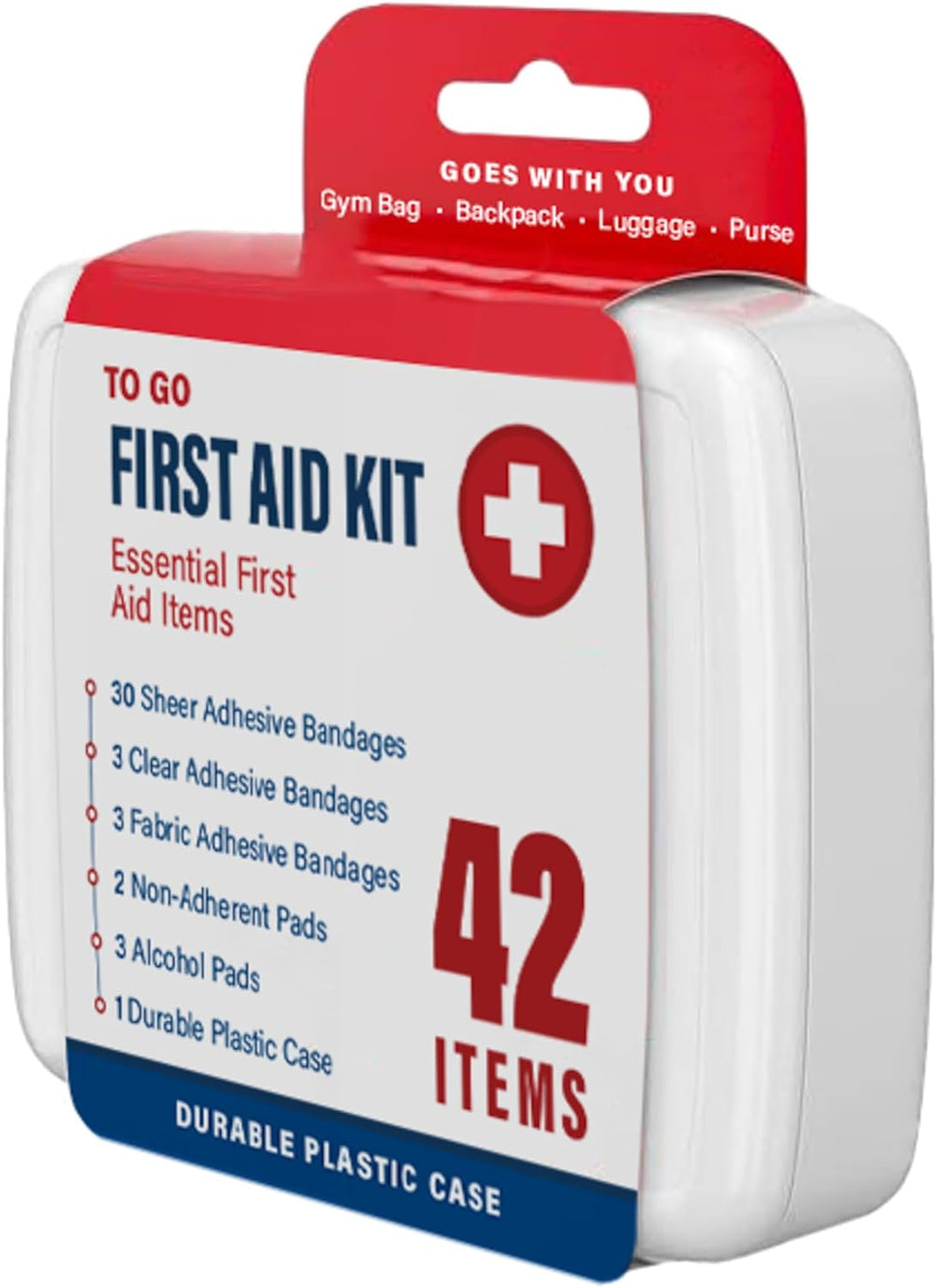 DecorRack 1000 Piece First Aid Kit, 24 Individual Boxes of 42 Items Each, Fir...