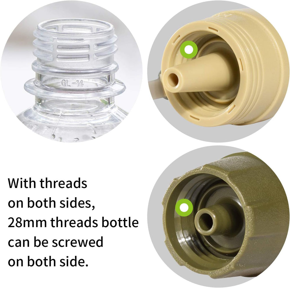miniwell Gravity Water Purifier Straw Fairly Light and Easily Packed. Multi U...